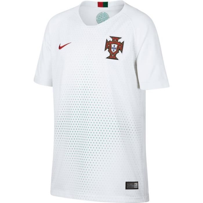 MAILLOT JUNIOR NEWS PORTUGAL BLANC COUPE 2018 survetement portugal