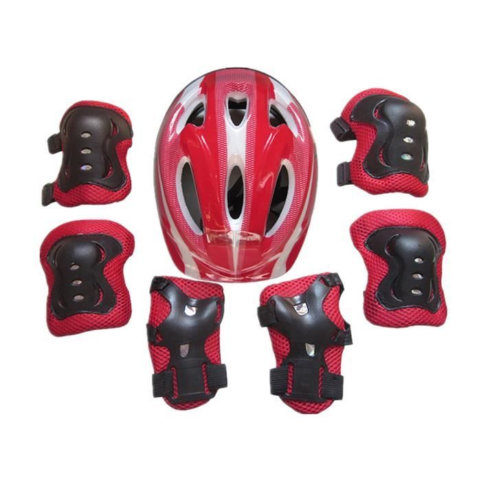 PROTEGE-CHEVILLES - CHEVILLERE,Garçons filles enfants casque de sécurité et genou et coudière ensemble pour cyclisme Skate - Type 1