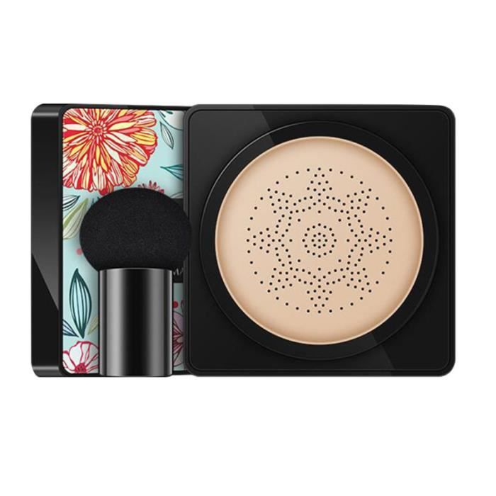 20G Illuminez votre visage Mushroom Air Cushion Cream Couvrance naturelle du correcteur FOND DE TEINT - BASE - POUDRE