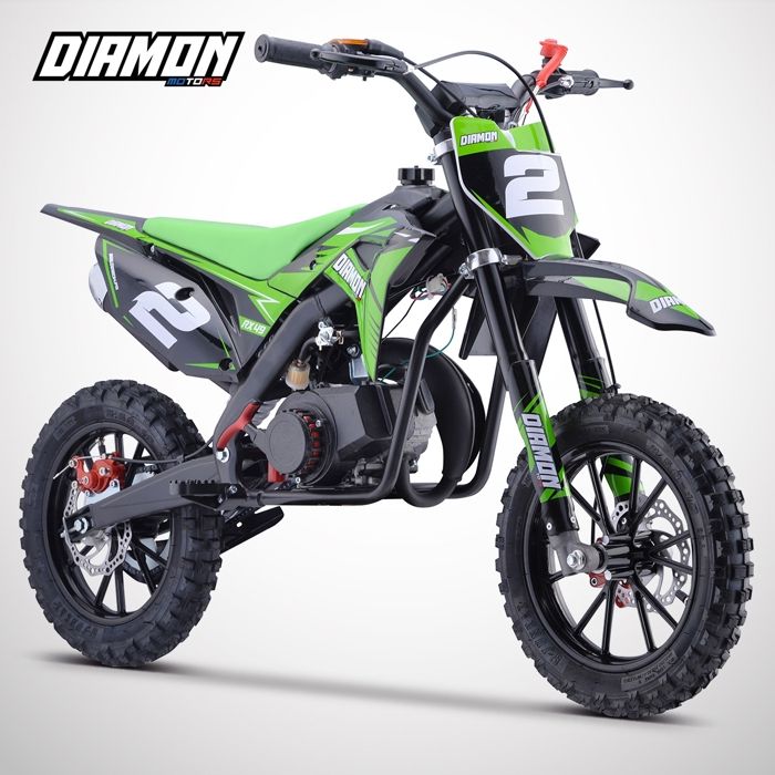 Pocket Cross ORION 49 - Mini Moto Enfant 50cc - Édition 2021 - Vert