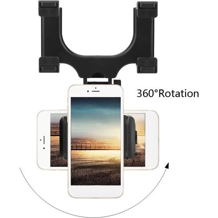 Accessoires de voiture Support pour téléphone rétroviseur montage Auto téléphone Mobile supports Support universel de Navigation de