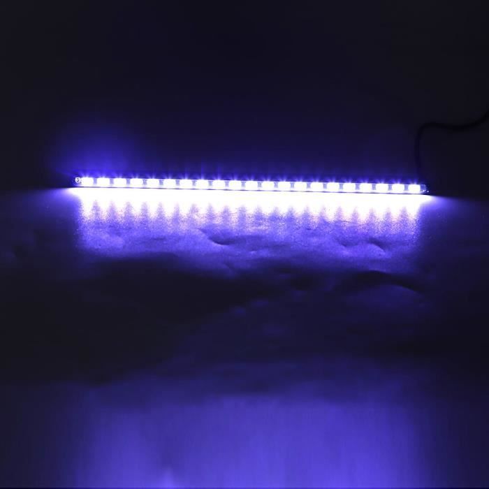 VINGVO Feux diurnes Lampe de modification de voiture DRL à haute luminosité LED 5630 étanche à l'eau (21LED)