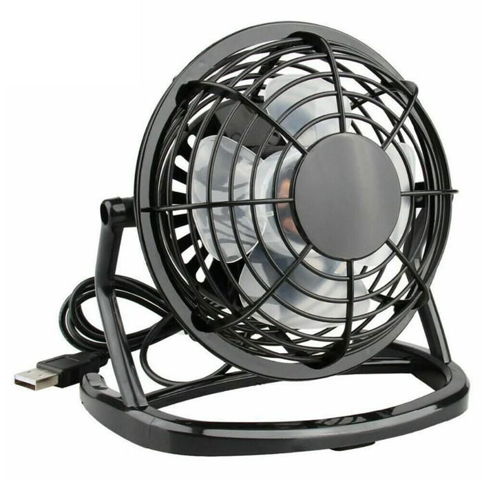 Mini Ventilateur - GIGICIAL - Portable en Métal - Alimentation USB - Design Compact - Silencieux - Gigicial