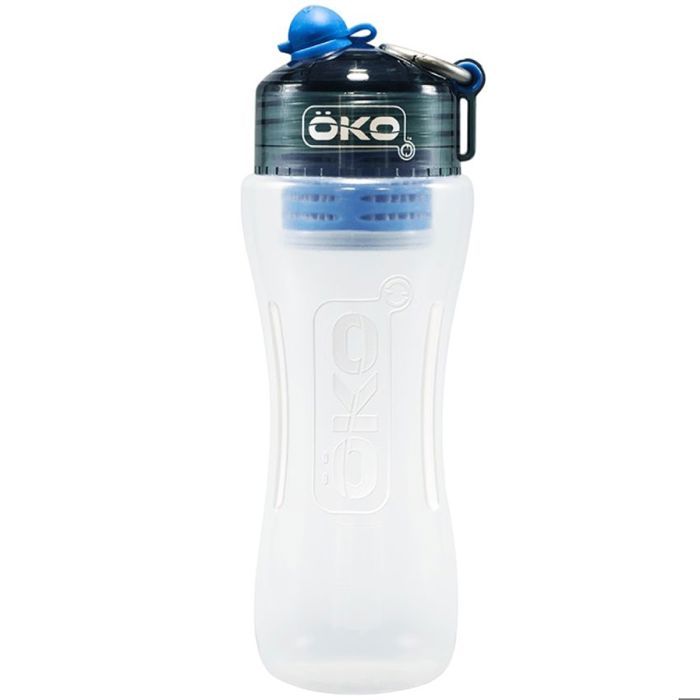 ÖKO - Gourde filtrante 650 ml Bleue