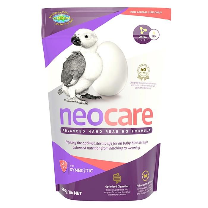 Vetafarm NeoCare - Nourriture à nourrir à la main pour poussins 450 g