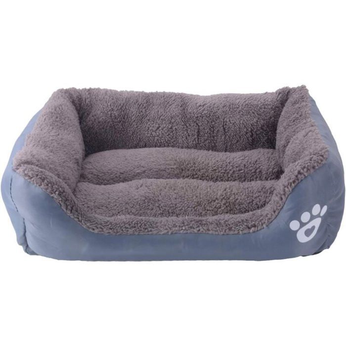 Panier pour chien/chat couchage gris 66x50 cm