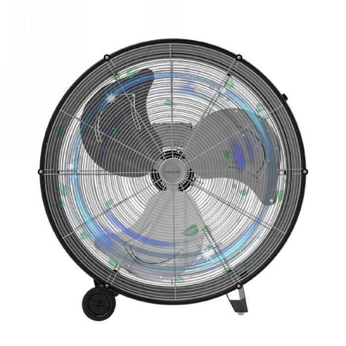 Cecotec Ventilateur de sol industriel Proindustry 3000. 240W Diamètre 76 cm 3 Vitesses Pales en Aluminium Flux dAir - Cecotec