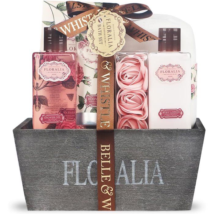 BOWTONG Couverture De Bouquet De Fleurs, Faite à La Main, En Crochet, Couverture De Bouquet De Roses En Tricot Doux, Romantique, Couverture Pour La