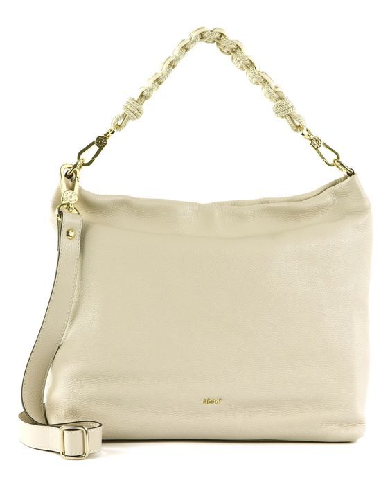 Sac Bandoulière En Cuir ABRO 'Leather Dalia' Modèle Mina - Beige, 100% Cuir De Vache, Neuf Avec étiquettes