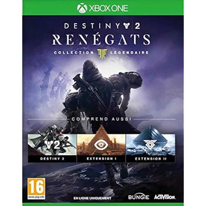 Jeu vidéo Bungie Destiny 2 : Renégats Collection Légendaire Extensions incluses