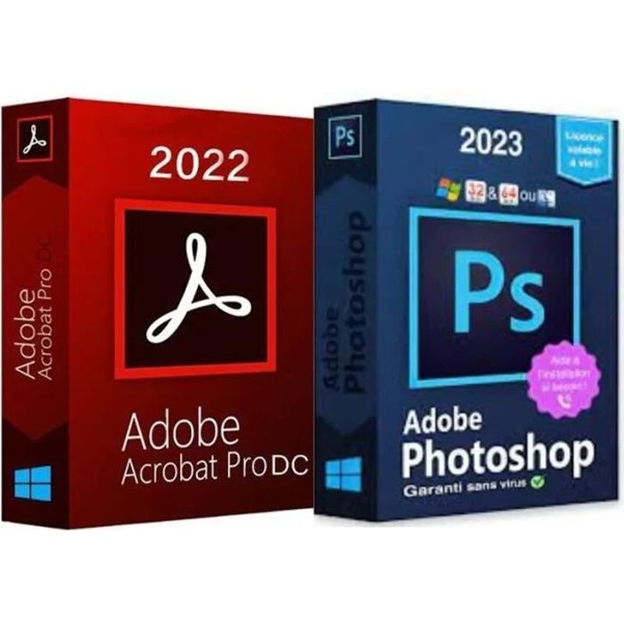 SUPER Pack Adobe 2023 + Adobe Acrobat Pro DC 2022