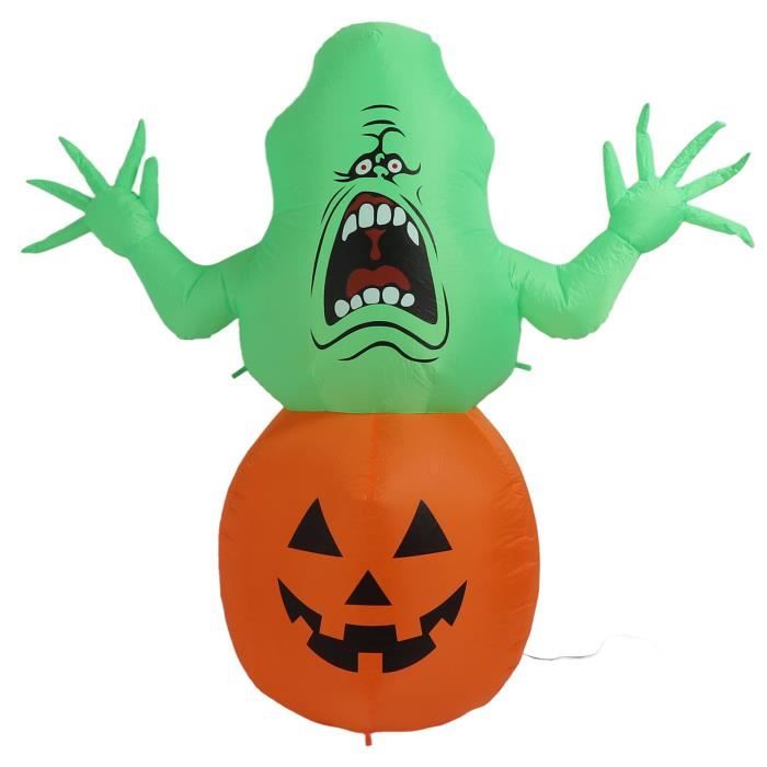 Mannequin Gonflable Halloween En PVC - Décoration Effrayante 148x42 Cm - Étanche Pour Jardin, Maison, Fête