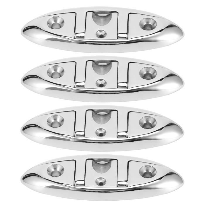 Taquet à Came Professionnel Acier Inox 316 Marine - Pour Fils Jusqu'à 10mm, Entrée Rapide