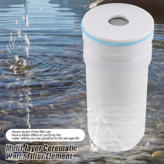2pcs Clé à Cartouche De Purificateur D'Eau En Plastique - Outil De Remplacement Pour Boîtier Filtre 10 Pouces, Blanc