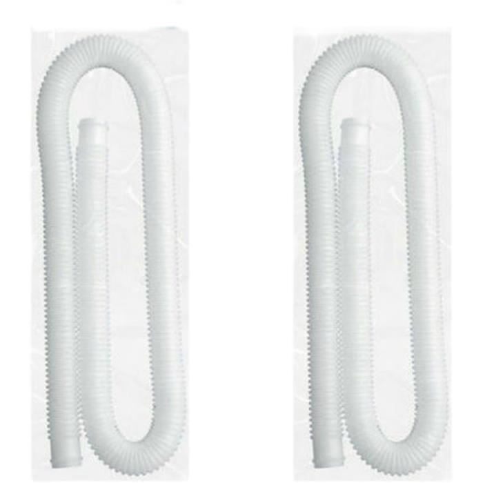 Pour Intex Lot De 2 Tuyaux De Rechange Pour Pompe De Piscine