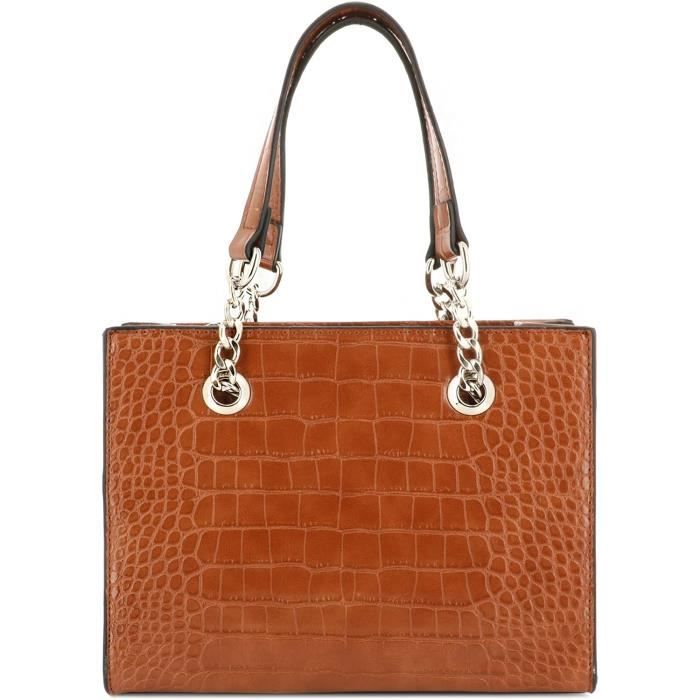 Sac à main Femme /Sac bandoulière Femme très Tendance Chic en Cuir  Synthétique - Noir - Achat / Vente Sac à bandoulière Femme Sac - Cdiscount