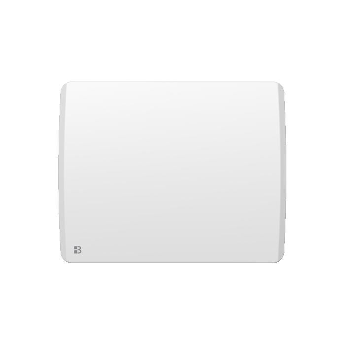 Radiateur &eacute;lectrique fixe &agrave; inertie s&egrave;che c&eacute;ramique 1000W ARIA horizontal blanc