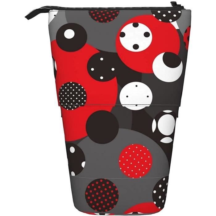 Etui à Lunettes / Motif Transats / Blanc Rouge