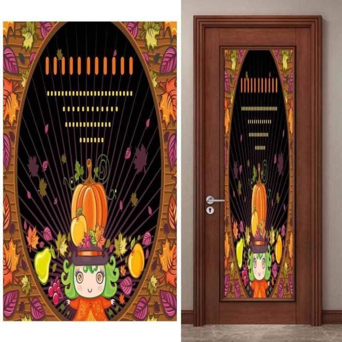 Stickers Porte De Douche Escaliers Et Bibliothèques Sticker De Porte Effet 3D Intérieure Papier