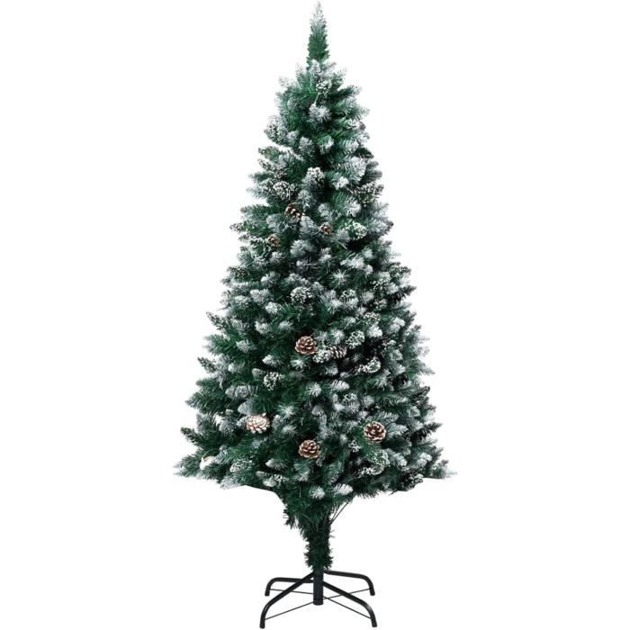 Mini Sapin De Noël Artificiel Pré-éclairé Avec Lumières LED Blanc Chaud