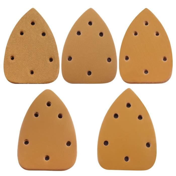 Feuilles à Poncer Doigt Hercules 120 Grains - Lot De 5 - Abrasif Céramique