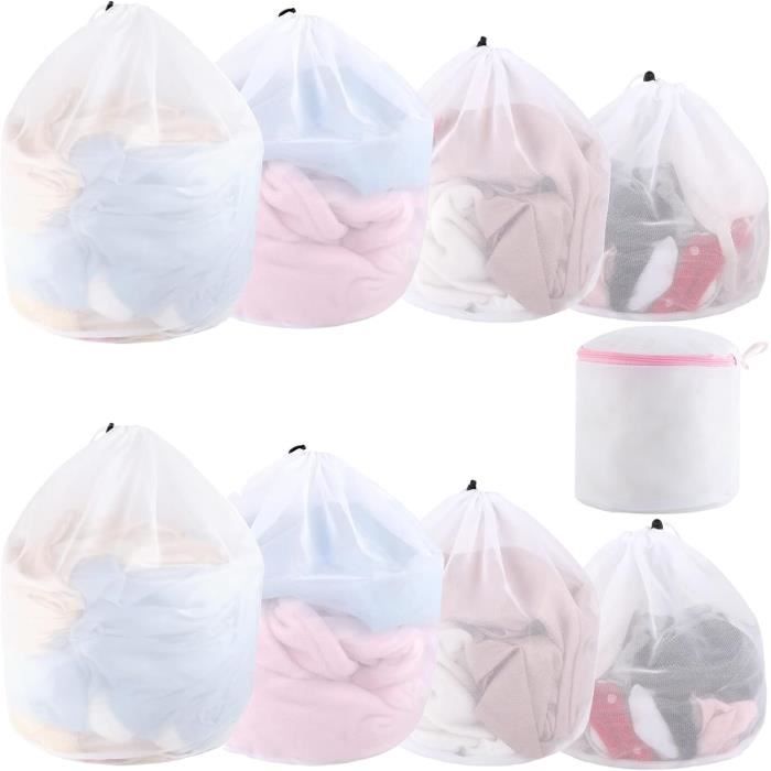 Ahigh Lot De 4 Filets De Lavage 60x60 Cm – Sacs à Linge Machine Pour Protéger Vêtements Délicats, Sous-vêtements, Pulls Et Plus