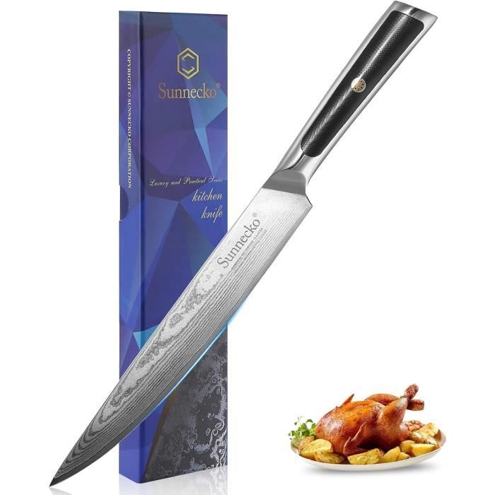 Couteau De Chef Comas Marble – Lame 25 Cm, Manche En Plastique, Acier Inox, Neuf Sous Emballage
