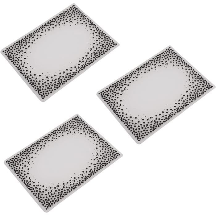 9 Pochoirs De Gaufrage Pour Scrapbooking - 14.8x10.5 Cm - Pour Cartes Et DIY - Motifs Relief