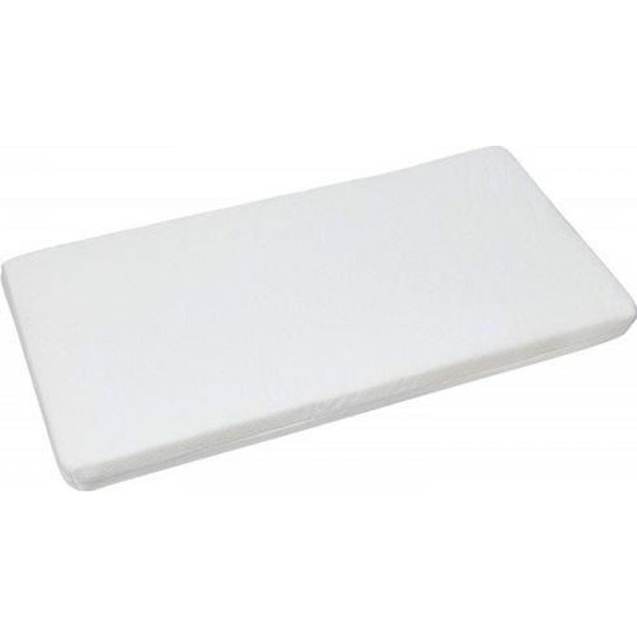 Matelas de berceau - Coupey - 40 x 80 cm - Mousse polyéther - Viscose de bambou - Fabrication française Matelas de berceau - Coupey - 40 x 80 cm - Mousse polyéther - Viscose de bambou - Fabrication française