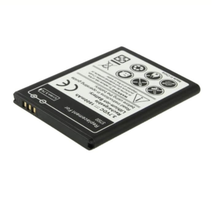 Batterie Pour Telephone Portable Samsung Gt S6310 Galaxy Young