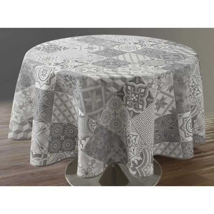 Nappe de table anti tache ovale - Achat / Vente pas cher