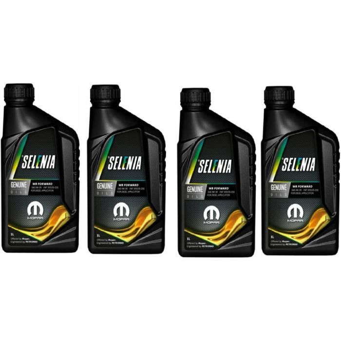 Selenia WR Forward 0W30 Motoröl – Vollsynthetisch, 4 Liter, ACEA C2 Für Diesel