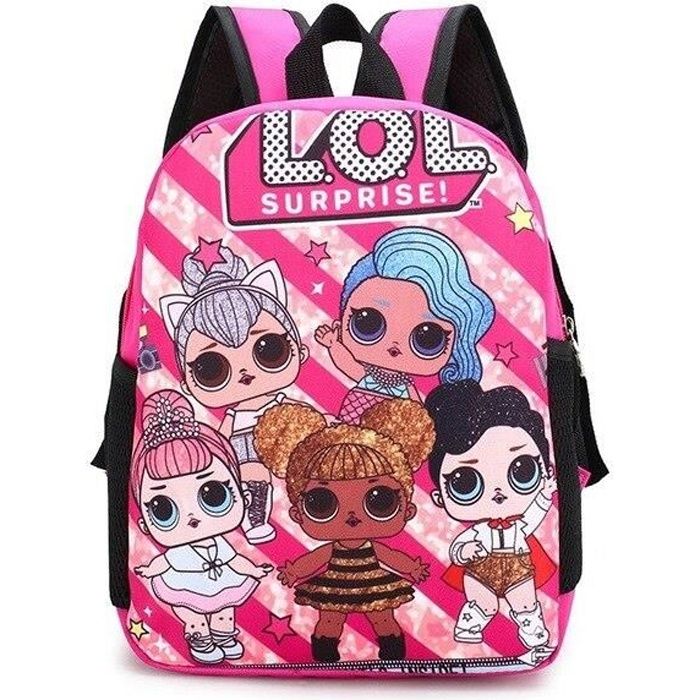 L.o.l surprise Grand sac à dos 16" NEW ROSE LOL Sac à dos L.o.l surprise Grand sac à dos 16" NEW ROSE LOL Sac à dos