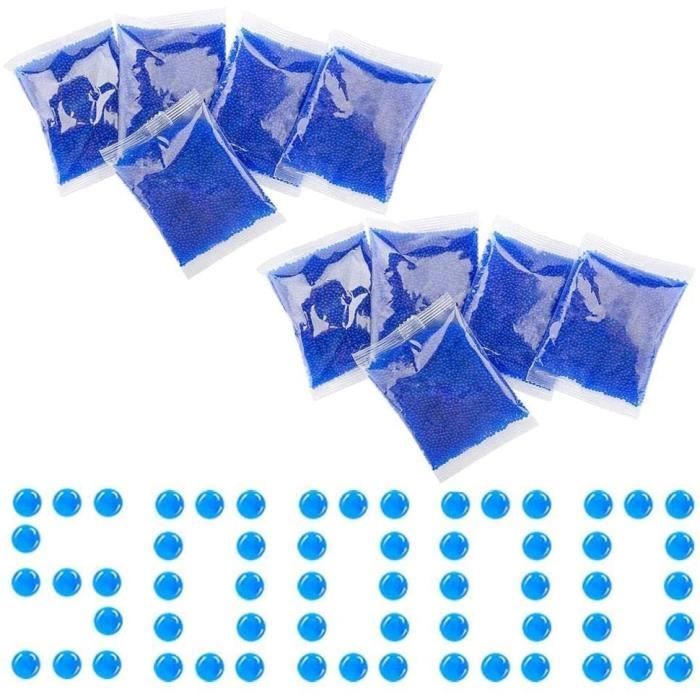 120 000 Billes De Gel 7-8 Mm – 4 Recharges Pour Pistolet à Gel électrique – Gel Ball Blaster – Pour Jeux En Extérieur