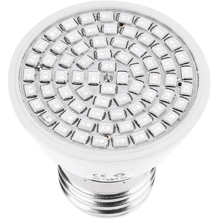36W 72 LEDs Ampoule Horticole E27 pour Plantes, Lampe Lumière de