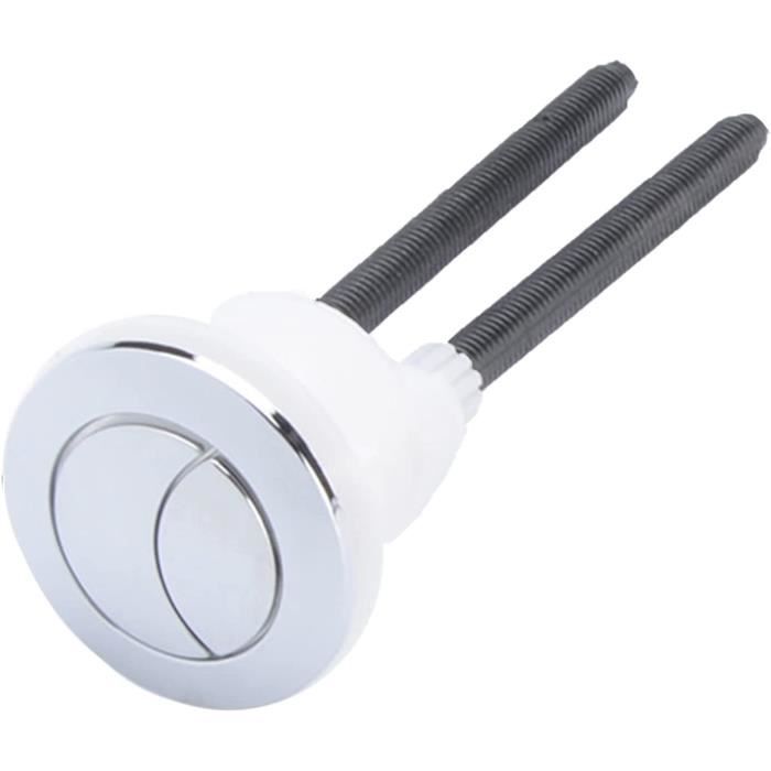 Réservoirs Wc - Bouton Poussoir Chasse D eau 38 * 46mmuniversel Double À Tête Ronde Pompe Haute Pression Salle Ba