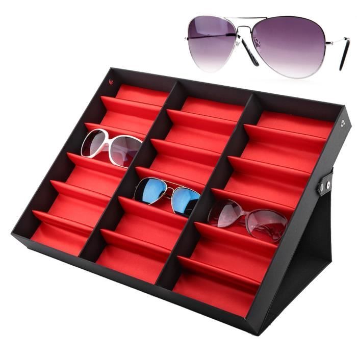 Boîte De Rangement Pour Lunettes De Soleil Dans La Voiture - Organiseur Gris - Support Universel