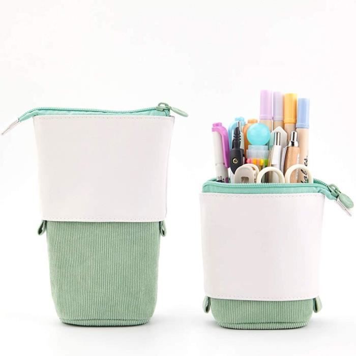Fournitures Scolaires et de Bureau Etuis à Crayons Pour Garçons Filles Etudiants Trousse à Crayons Télescopique à Maquillage avec un Joli Visage Souriant Fournitures Scolaires et de Bureau Etuis à Crayons Pour Garçons Filles Etudiants Trousse à Crayons Télescopique à Maquillage avec un Joli Visage Souriant