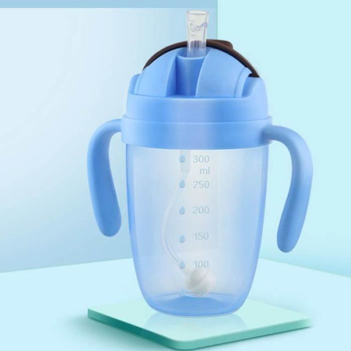 ZERONE gobelet pour tout-petits avec paille Gobelet en Silicone de
