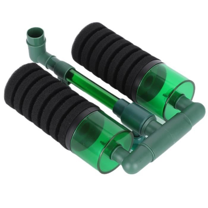 Filtre éponge - Qiilu - QS-100A - Submersible - Ultra-silencieux - Double fonction biologique