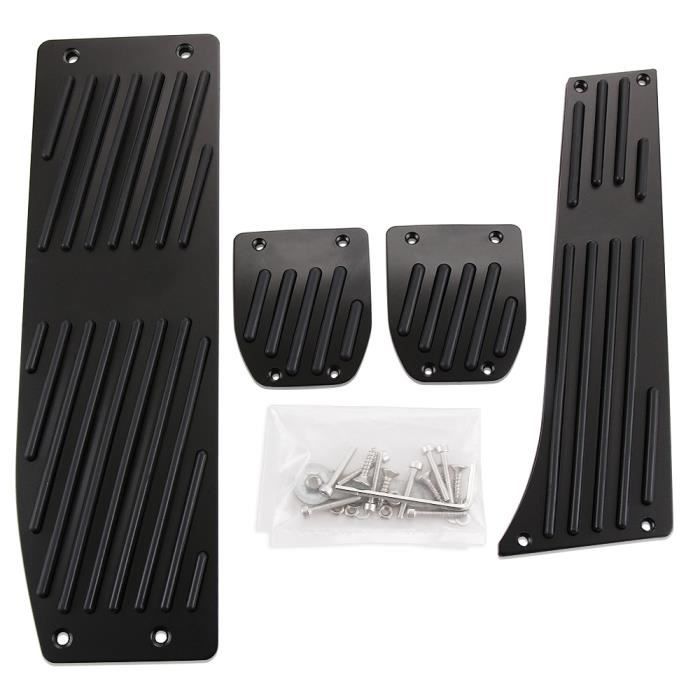 LHD Couleur Nom : Noir MT JYRFC Voiture Pédales De Frein À Gaz Couvercle De Pédale Fit    pour B-M-W F30 F10 F20 E34 E39 E90 E60 E63 F12 E84 F25 1 3 5 6 X1 X3 X5 Série