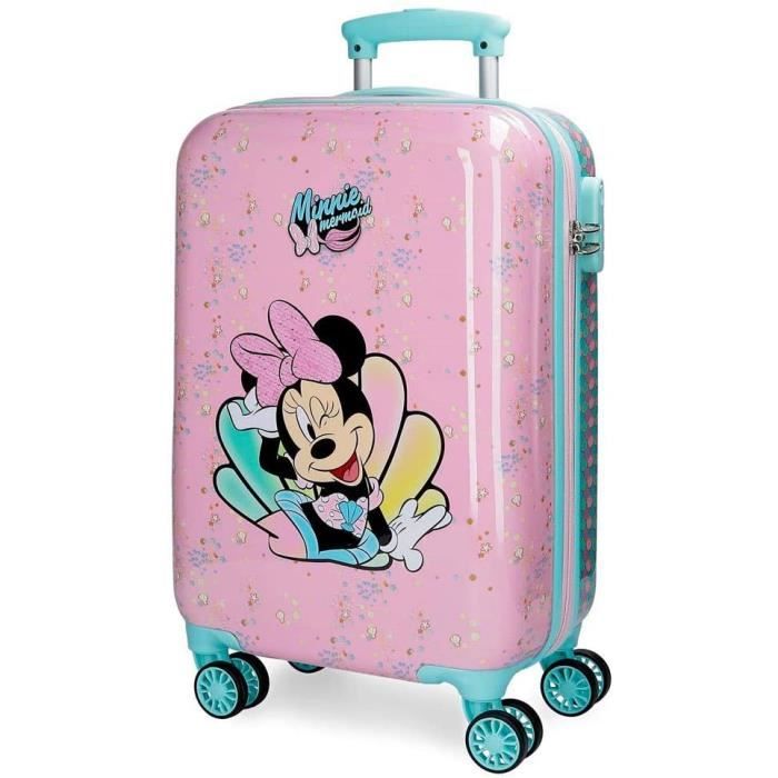 Disney Minnie Sunny Day Maleta de cabina Rosa 37x55x20 cms Rígida ABS