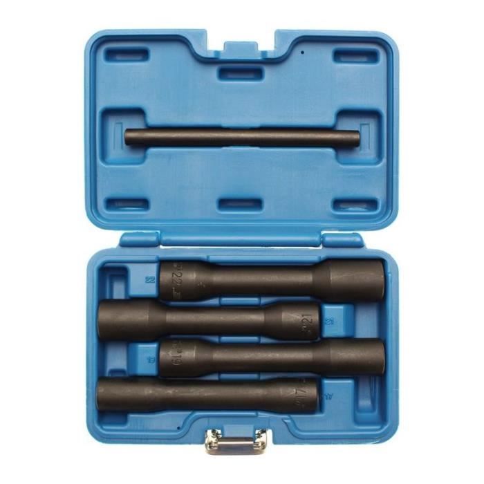 Jeu de douilles speciales / extracteur de vis cassées, profondes 12,5 mm (1/2\