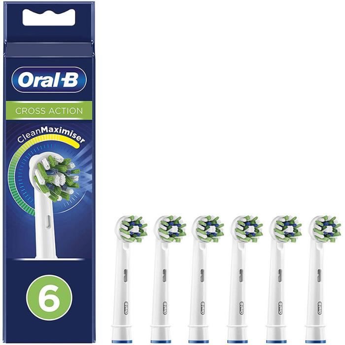 Brossette dentaire ORAL B Cross Action x6 Clean max - vue 2