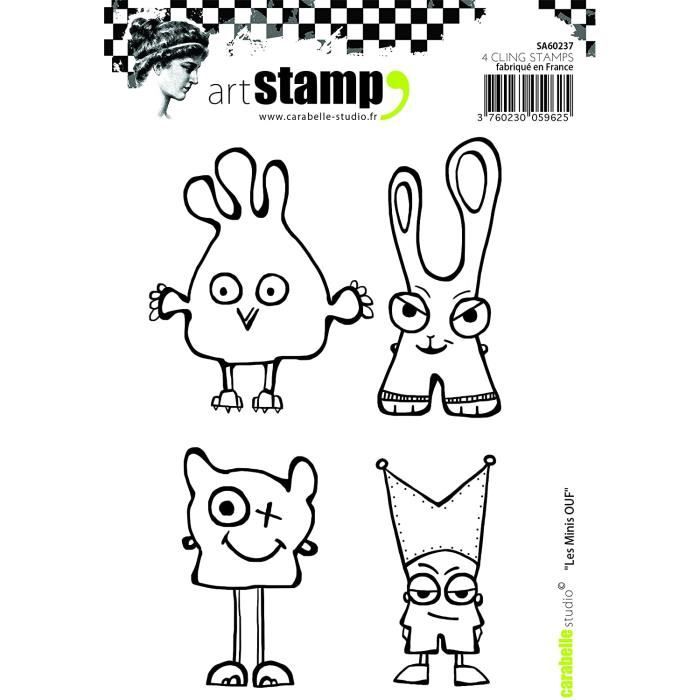CARABELLE STUDIO SA60585 CARABELLE STUDIO TAMPON CLING A6 HERE CLOWNING Around By Kate Crane