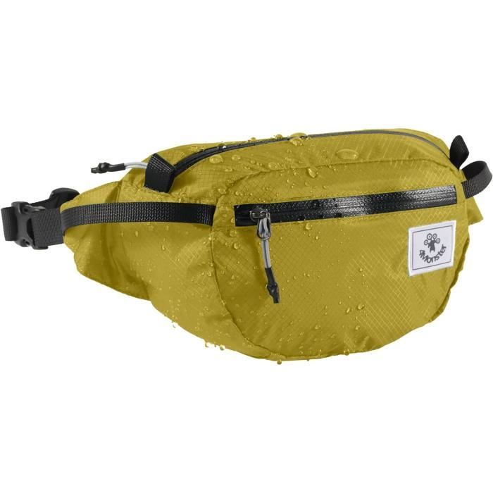 Sac Banane De Pêche Piscifun – Sangle Réglable Jusqu’à 142 Cm, 5 Poches – Léger Et Pratique Pour Randonnée, Vélo