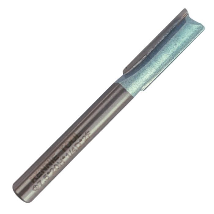 Fraise à Planer Pour Défonceuse Et CNC - Tige 6 Mm, Diamètre De Coupe 25.4 Mm, 4 Lames HM Réversibles - 12