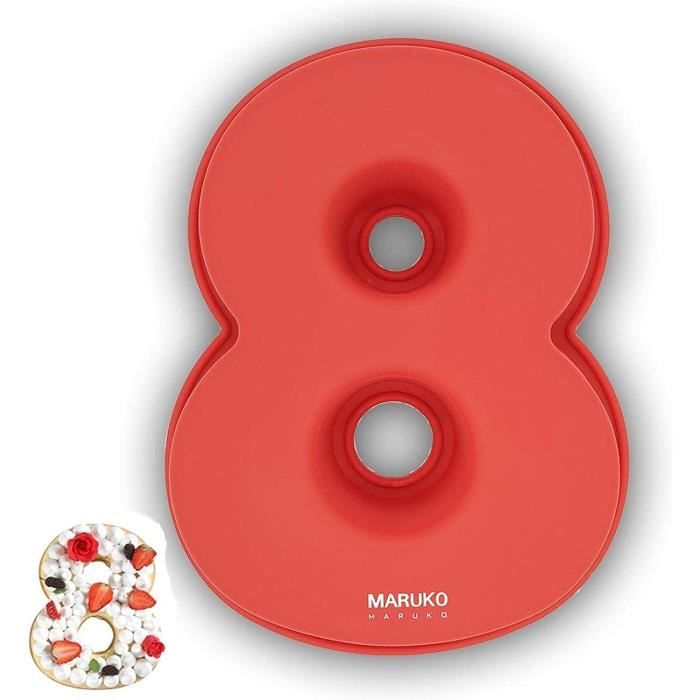 Moule à Gâteau Chiffre 1 En Silicone 25 Cm - Antiadhésif, Sans BPA, Pour Anniversaire, Fête, Pâtisserie DIY