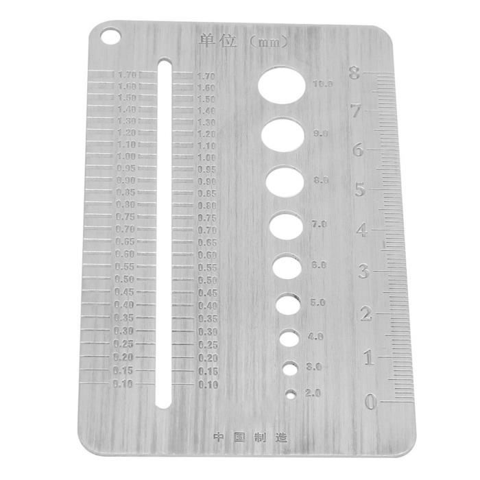 Jauge De Mesure Shinwa 62603 – Cône Diamètre Précision 0,1mm, Fabriqué Au Japon
