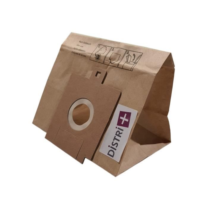 Sac Aspirateur Compatible AEG GR51 – Pochette de 10 Sacs Papier